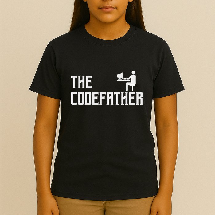 The Codefather Coding Coder Developer Computer Nerd T-Shirt