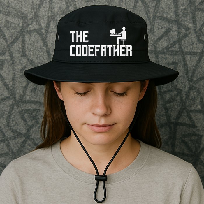 The Codefather Coding Coder Developer Computer Nerd Legacy Cool Fit Booney Bucket Hat