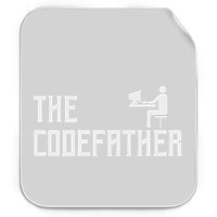 The Codefather Coding Coder Developer Computer Nerd Permanent Decal Sticker