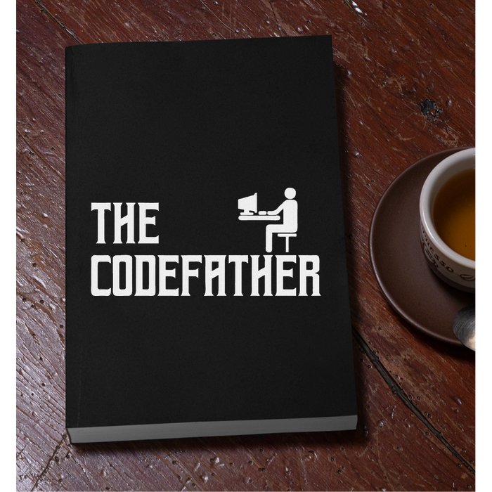 The Codefather Coding Coder Developer Computer Nerd Permanent Decal Sticker