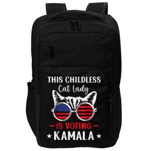 This Childless Cat Lady Ladies Is Voting Kamala Voting Kamala Election 2024 Impact Tech Backpack