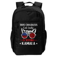 This Childless Cat Lady Ladies Is Voting Kamala Voting Kamala Election 2024 Daily Commute Backpack