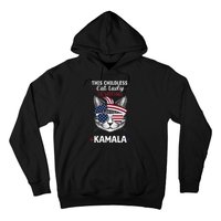 This Childless Cat Lady Ladies Is Voting Kamala Election 24 Hoodie