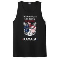 This Childless Cat Lady Ladies Is Voting Kamala Election 24 PosiCharge Competitor Tank