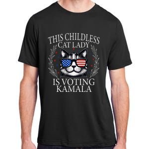 This Childless Cat Lady Is Voting Kamala Premium Adult ChromaSoft Performance T-Shirt