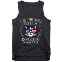 This Childless Cat Lady Is Voting Kamala Premium Tank Top