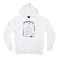 This Childless Cat Lady Ladies Is Voting Retro 2024 Usa Hoodie