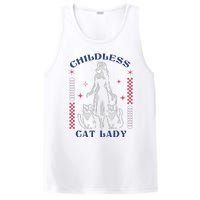 This Childless Cat Lady Ladies Is Voting Retro 2024 Usa PosiCharge Competitor Tank