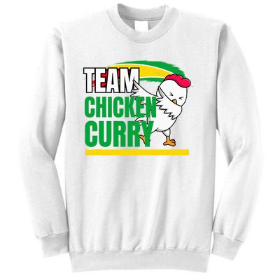 Team Chicken Curry Guyana And Trinidad Patriotic Cricket Sweatshirt