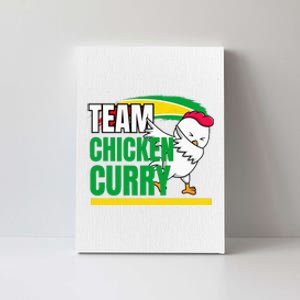 Team Chicken Curry Guyana And Trinidad Patriotic Cricket Canvas