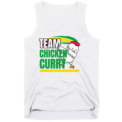 Team Chicken Curry Guyana And Trinidad Patriotic Cricket Tank Top