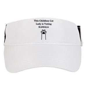 This Childless Cat Lady Is Voting Kamala Adult Drive Performance Visor