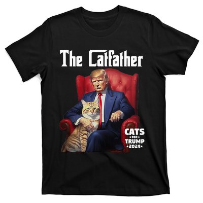 The Catfather Cat For Trump 2024 T-Shirt