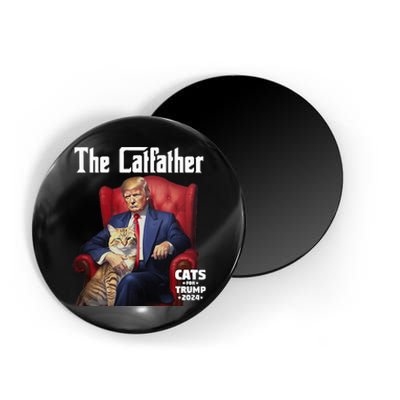 The Catfather Cat For Trump 2024 Magnet