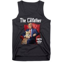 The Catfather Cat For Trump 2024 Tank Top