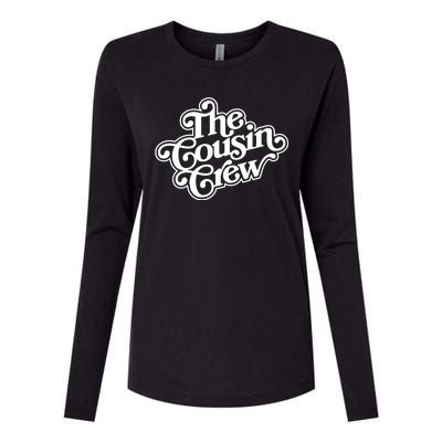 The Cousin Crew Funny Shirts Womens Cotton Relaxed Long Sleeve T-Shirt