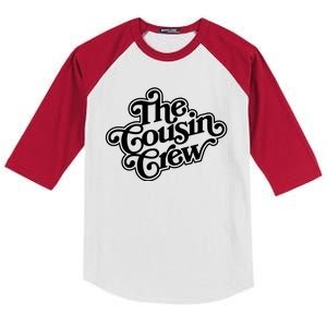 The Cousin Crew Funny Shirts Kids Colorblock Raglan Jersey