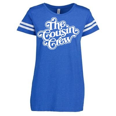 The Cousin Crew Funny Shirts Enza Ladies Jersey Football T-Shirt