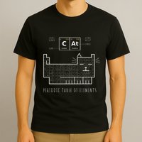 The Chemistry Cat Periodic Table Of Elements T-Shirt