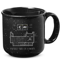 The Chemistry Cat Periodic Table Of Elements 15oz Campfire Ceramic Mug