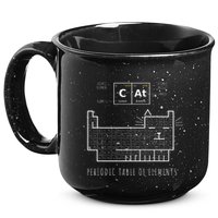 The Chemistry Cat Periodic Table Of Elements 15oz Campfire Ceramic Mug