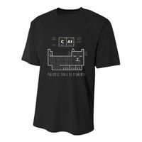 The Chemistry Cat Periodic Table Of Elements Youth Performance Sprint T-Shirt