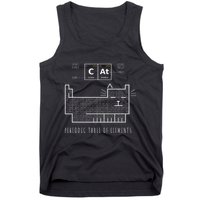 The Chemistry Cat Periodic Table Of Elements Tank Top