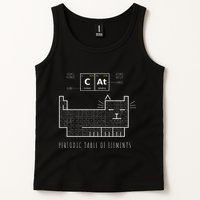 The Chemistry Cat Periodic Table Of Elements Tank Top