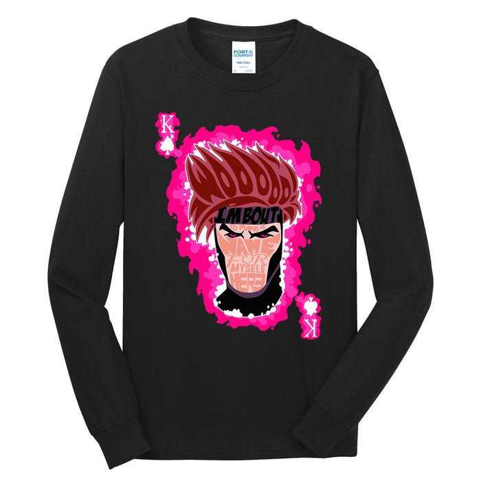 The Cajun Card King Tall Long Sleeve T-Shirt