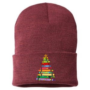 Teacher Christmas C.R.A.Y.O.N Tree Light Gifts Student Sustainable Knit Beanie