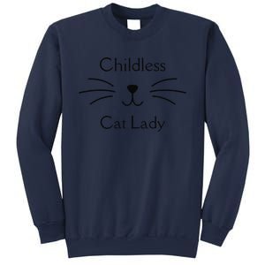 This Childless Cat Lady Ladies Is Voting Kamala Sweatshirt