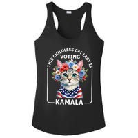 This Childless Cat Lady Ladies Is Voting Kamala Election 24 Ladies PosiCharge Competitor Racerback Tank