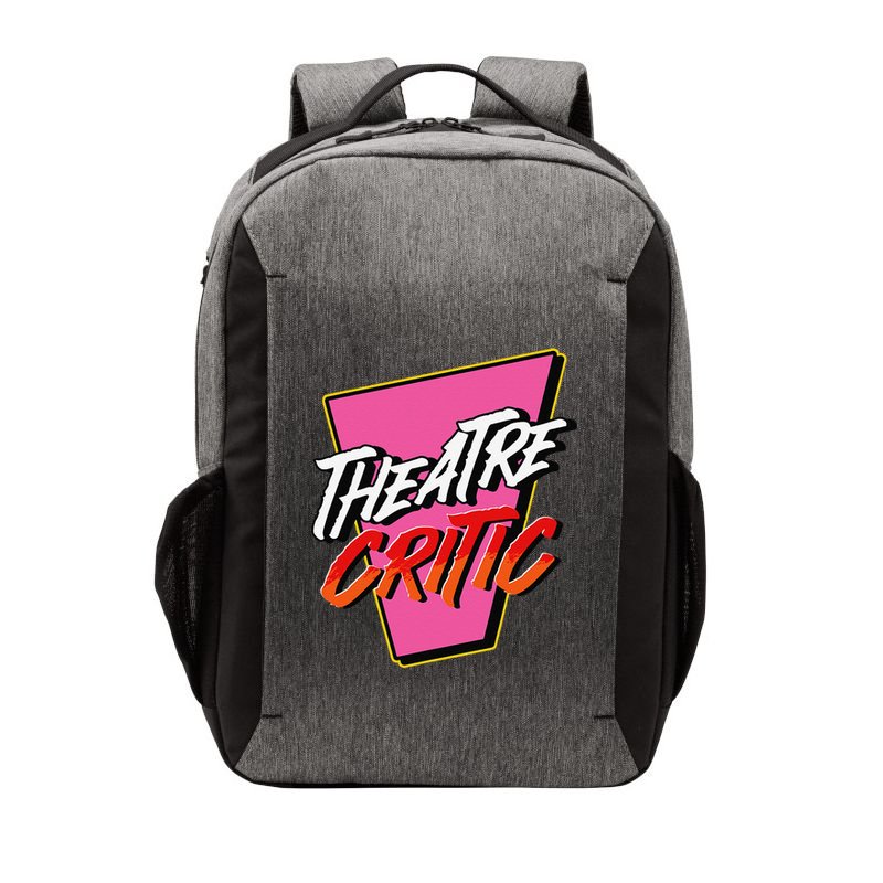 Theatre Critic Cynic Drama Enthusiast Performing Arts Lover Vector Backpack
