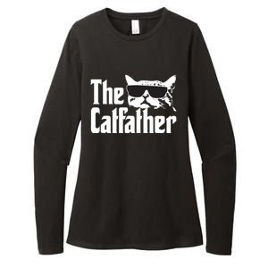 The Catfather Cat Daddy Funny Gift Womens CVC Long Sleeve Shirt