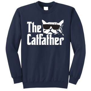 The Catfather Cat Daddy Funny Gift Sweatshirt