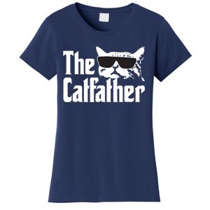 The Catfather Cat Daddy Funny Gift Women's T-Shirt