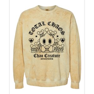 Total Chaos Chao Creature Stray Rats Colorblast Crewneck Sweatshirt