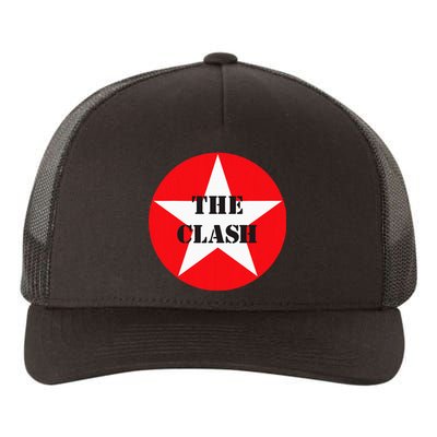 The C.L.A.S.H Circle Star Yupoong Adult 5-Panel Trucker Hat