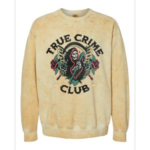 True Crime Club Colorblast Crewneck Sweatshirt