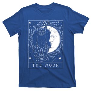 Tarot Card Crescent Moon And Cat Graphic Meaningful Gift T-Shirt