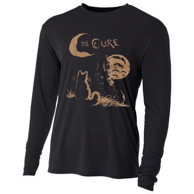 The C.U.R.E Cat Moon Lover Cooling Performance Long Sleeve Crew