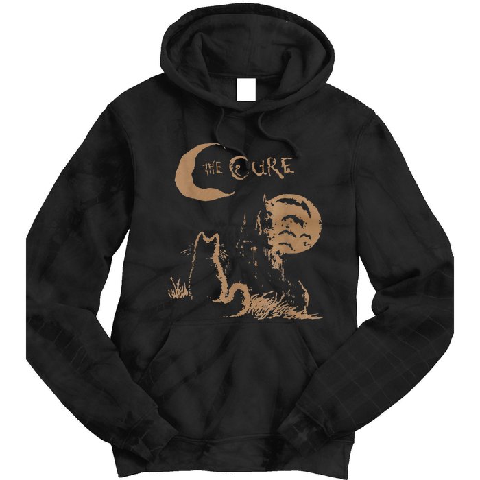 The C.U.R.E Cat Moon Lover Tie Dye Hoodie