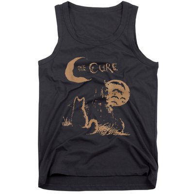 The C.U.R.E Cat Moon Lover Tank Top