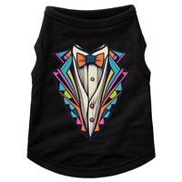 Tuxedo Costume Cute Colorful Tux. Doggie Tank