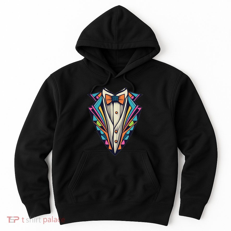Tuxedo Costume Cute Colorful Tux. Hoodie