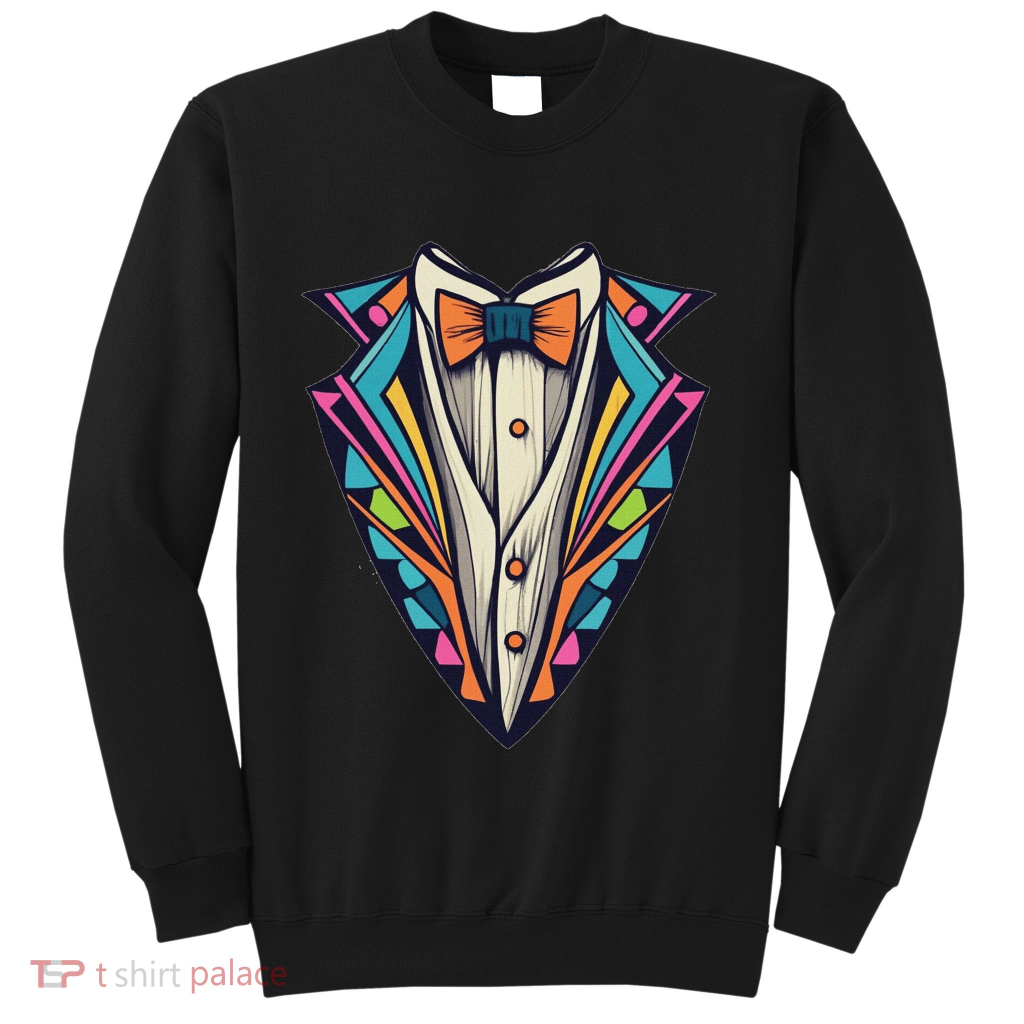 Tuxedo Costume Cute Colorful Tux. Sweatshirt