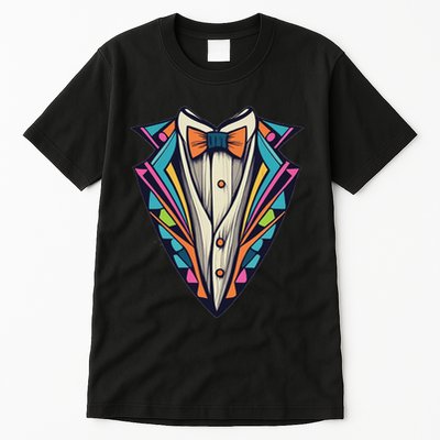 Tuxedo Costume Cute Colorful Tux. Tall T-Shirt