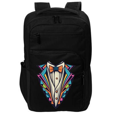 Tuxedo Costume Cute Colorful Tux. Impact Tech Backpack