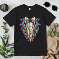 Tuxedo Costume Cute Colorful Tux. Premium T-Shirt