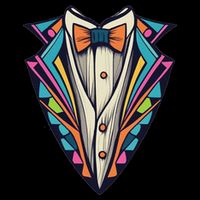 Tuxedo Costume Cute Colorful Tux. Premium T-Shirt